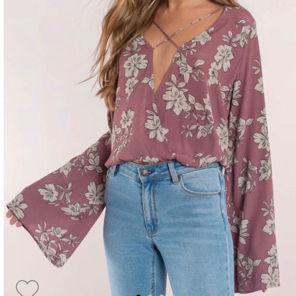 Bell Sleeve Top